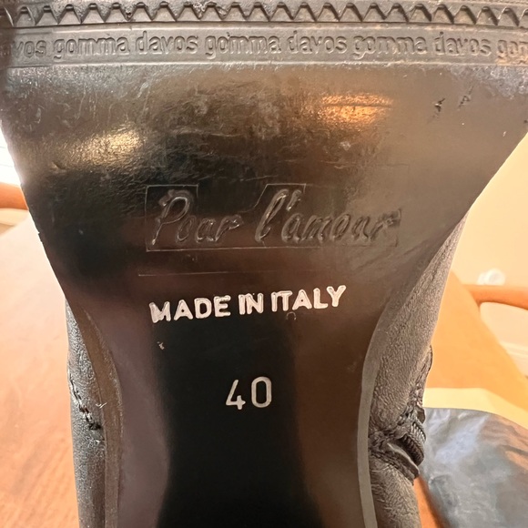 POUR L’AMOUR HIGH QUALITY COWGIRL BOOTS. GENUINE LEATHER. MADE IN ITALY. SIZE 40 - Picture 8 of 11